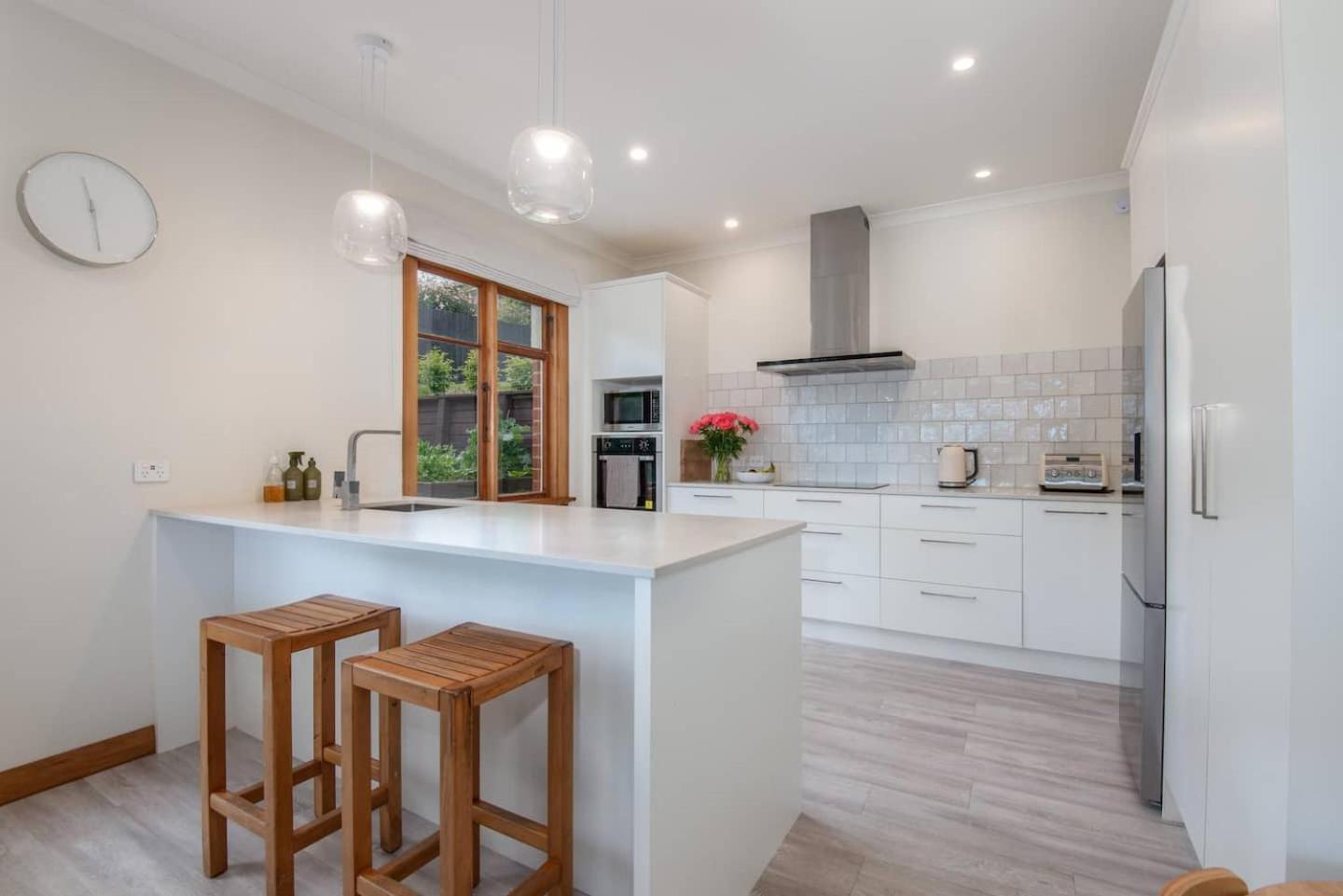Stunning Family Home In Andersons Bay Dunedin Dış mekan fotoğraf